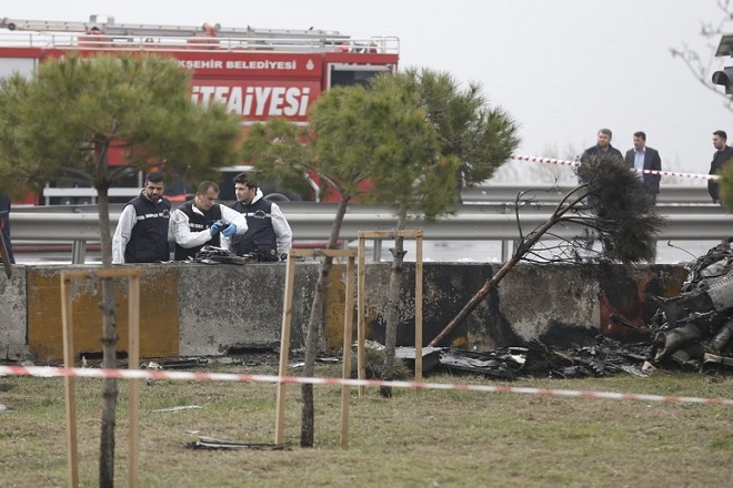 Πτώση ελικοπτέρου στην Κωνσταντινούπολη με πέντε νεκρούς