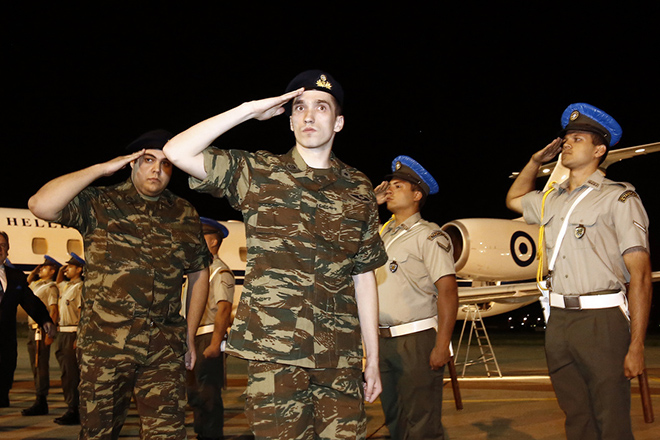 Συγχαρητήρια από το Στέιτ Ντιπάρτμεντ για την επιστροφή των δύο Ελλήνων στρατιωτικών