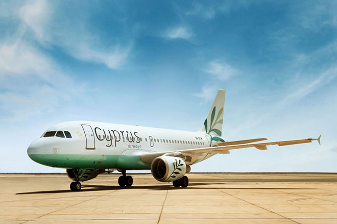 Με καθημερινές πτήσεις συνδέει η Cyprus Airways Αθήνα και Λάρνακα