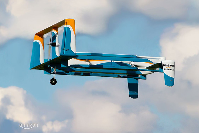 Τα drones της Amazon που θα παρακολουθούν το έδαφος και θα συλλέγουν δεδομένα