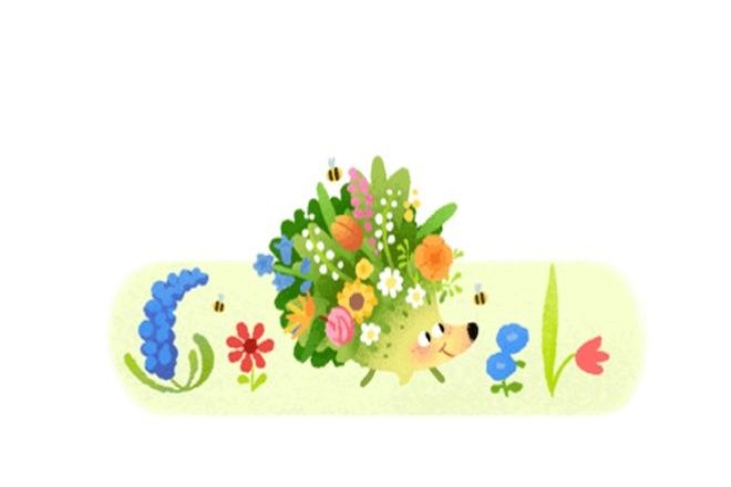 Η Google υποδέχεται την άνοιξη με ένα doodle