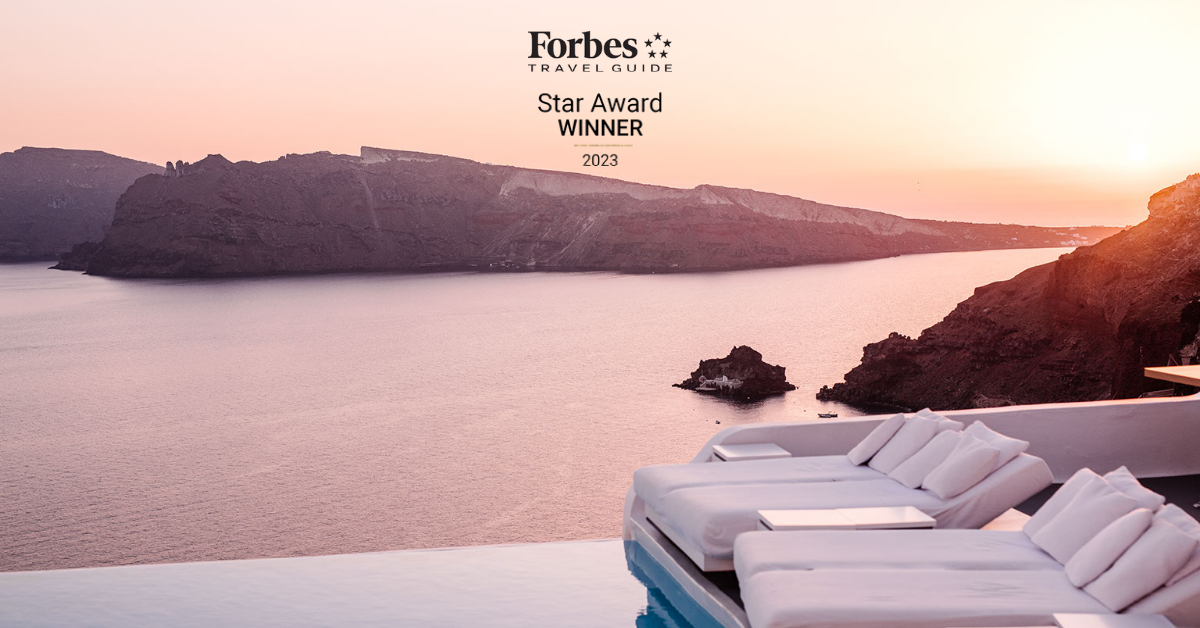 Διάκριση “Five-Star Hotel” για τα Katikies Santorini και Katikies Mykonos στα Forbes Travel Guide’s 2023 Star Awards   