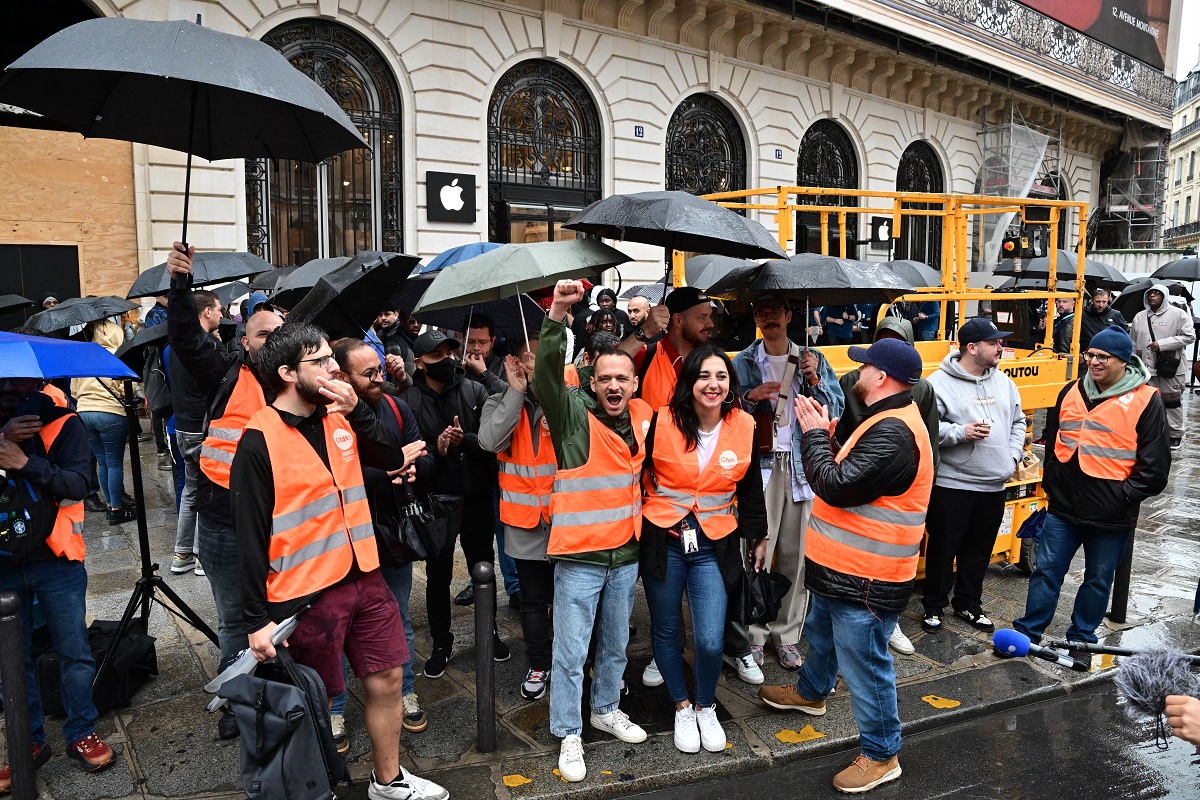 Οι απεργίες των υπαλλήλων δημιουργούν νέους πονοκεφάλους για την Apple στη Γαλλία