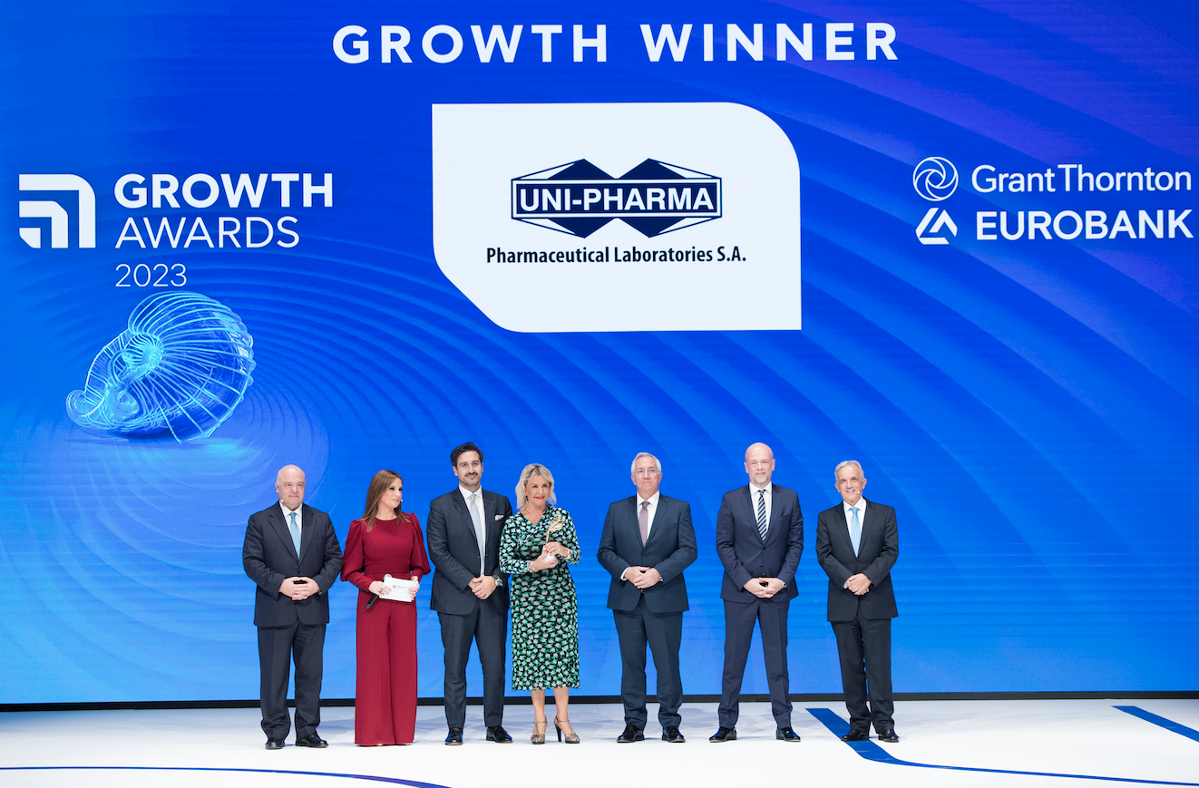 Growth Awards 2023: Η UNI-PHARMA SA, στις 6 Growth Winner