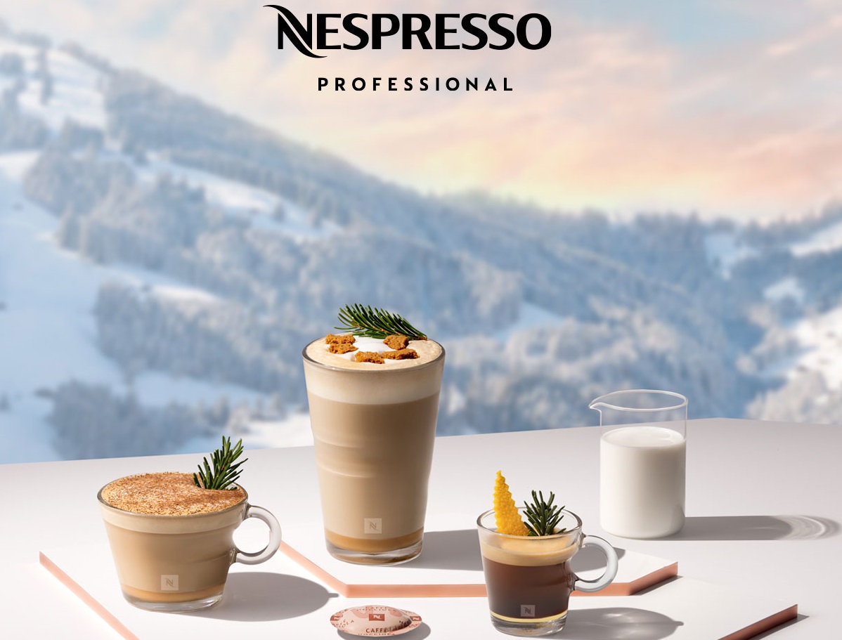 Η Nespresso Professional φέρνει τα Χριστούγεννα στο φλιτζάνι σας με το νέο CAFFÈ NOCCIOLA