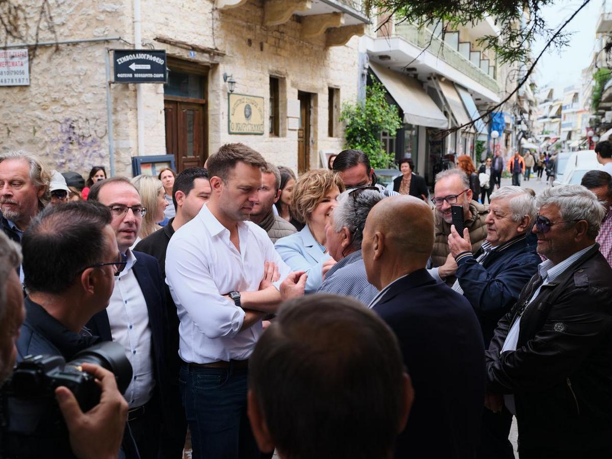 Κασσελάκης: Η αλαζονεία είναι στον γυάλινο πύργο, που λέγεται Μέγαρο Μαξίμου Μητσοτάκης ΑΕ