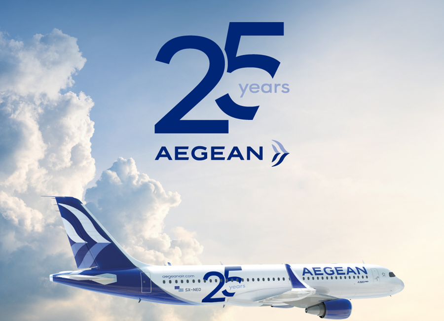 25 χρόνια AEGEAN: 25 χρόνια ανάπτυξης, δημιουργίας και ποιοτικής εξυπηρέτησης 