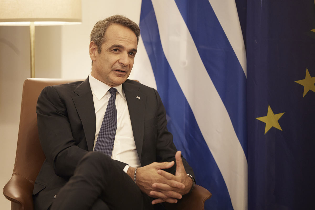 Στη Λάρισα ο Μητσοτάκης: Παρουσιάζει τα αντιπλημμυρικά έργα της Θεσσαλίας