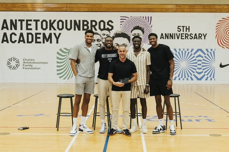 Kaizen Foundation: Συνεργασία με το Charles Antetokounmpo Family Foundation για το έργο της Antetokounmpo Academy