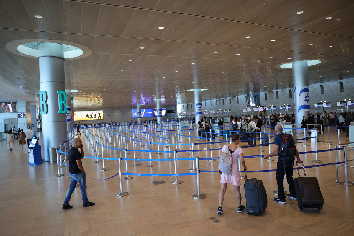 israel airport διεθνές αεροδρόμιο Μπεν Γκουριόν του Τελ Αβίβ