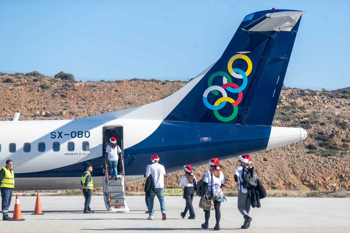 «AEGEAN Santa Crew»: Εθελοντές-εργαζόμενοι της AEGEAN έστειλαν μήνυμα προσφοράς και αλληλεγγύης και τα φετινά Χριστούγεννα