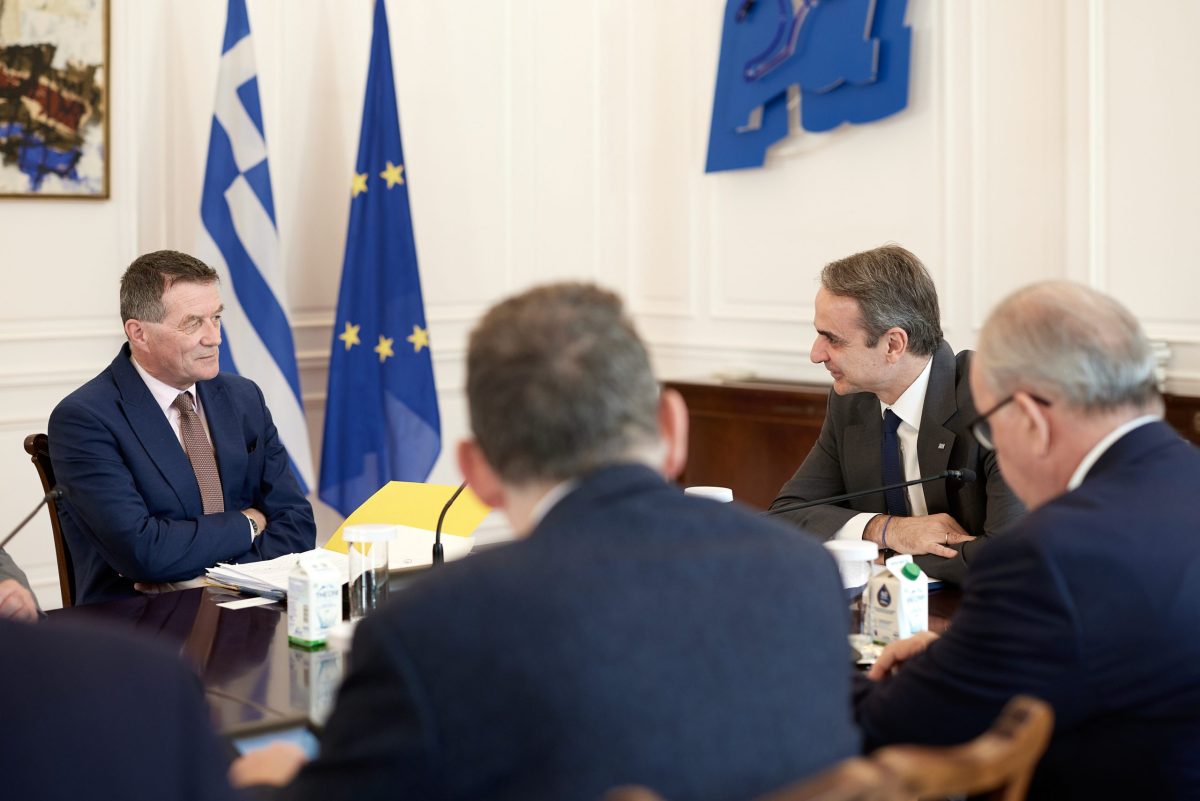 Μητσοτάκης: Συνάντηση με τον πρόεδρο του Ευρωπαϊκού Ελεγκτικού Συνεδρίου – Όσα βρέθηκαν στο επίκεντρο