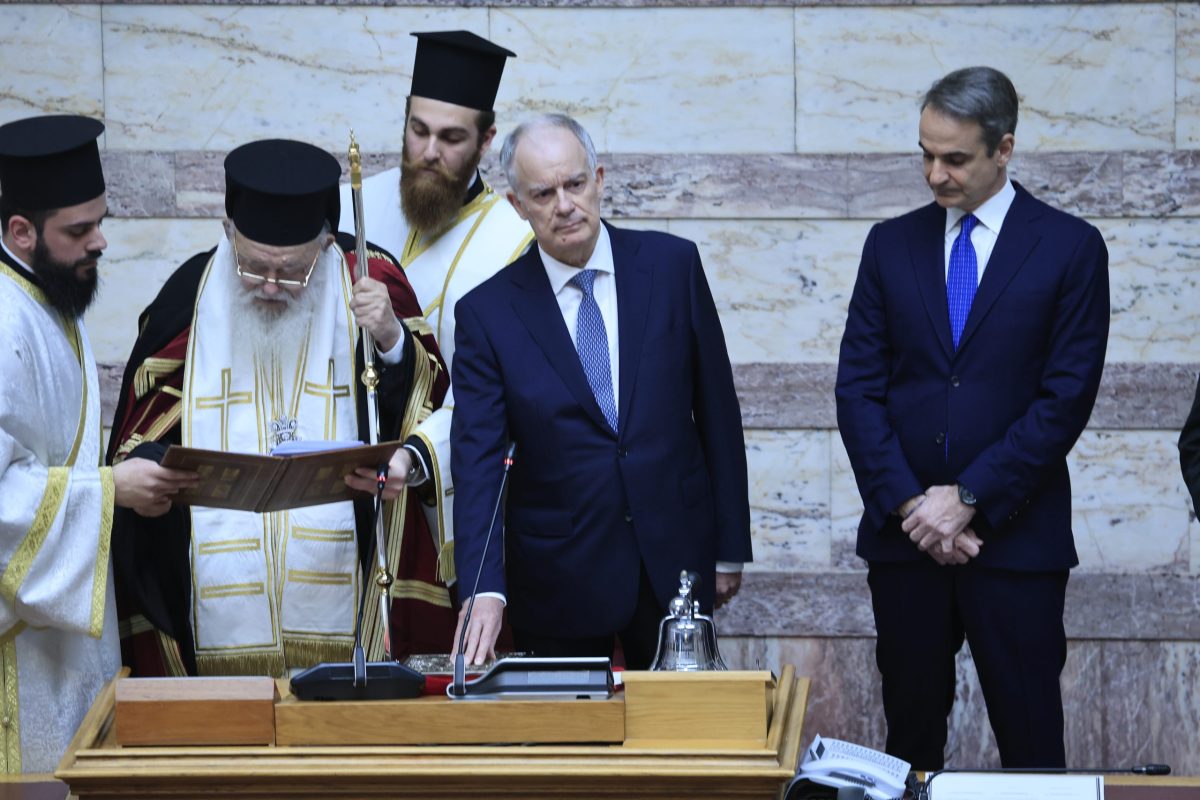 Κωνσταντίνος Τασούλας: Ορκίστηκε νέος Πρόεδρος της Δημοκρατίας [Live εικόνα]